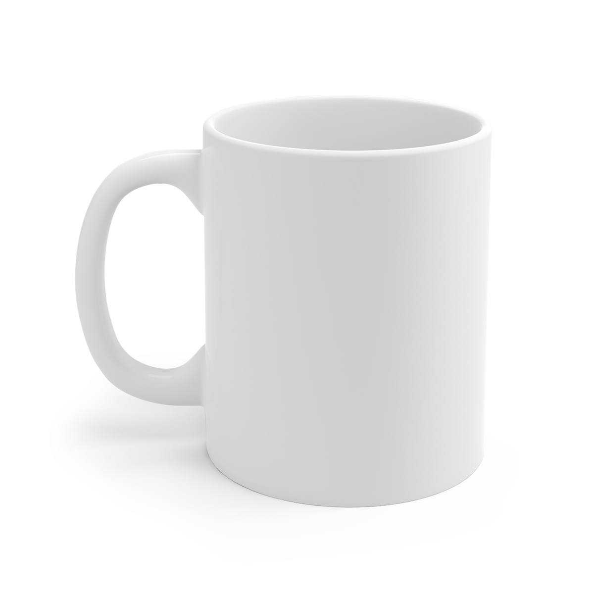 The OA "Theories are just stories we tell." White Mug - alternate angle 2, merchandise