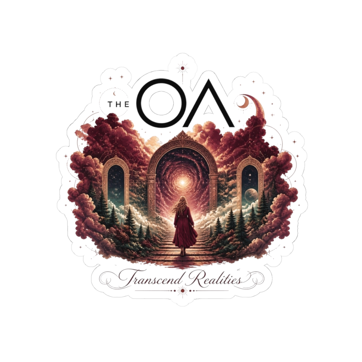 The OA " with the " Sticker - alternate angle 2, merchandise